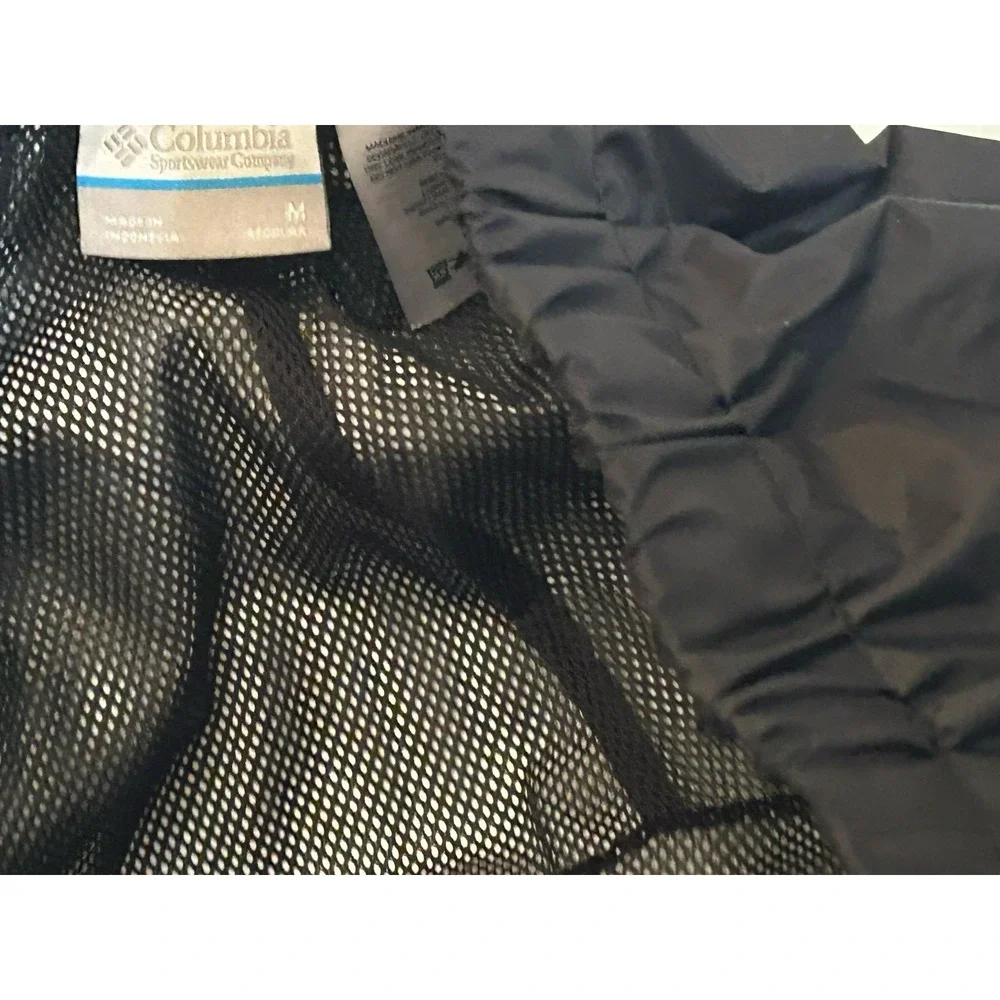Columbia Sportswear Omni-Tech Pants Mens M Black Nylon Waterproof Breathable